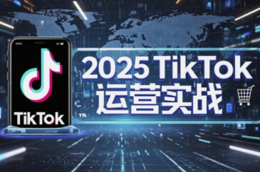 2025TikTok电商运营，掌握TikTok店铺运营核心技巧，实现低成本高转化-轻创资源网